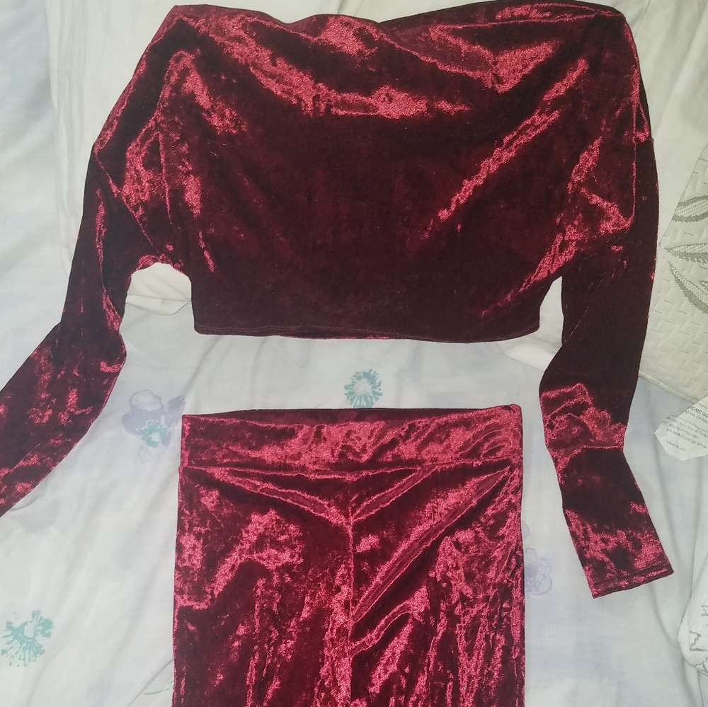 Forever 21 Velour pant set